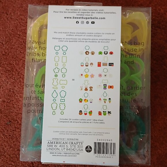 SWEET SUGARBELLE STACKERS COOKIE CUTTER SET 24PC - Picture 2 of 3